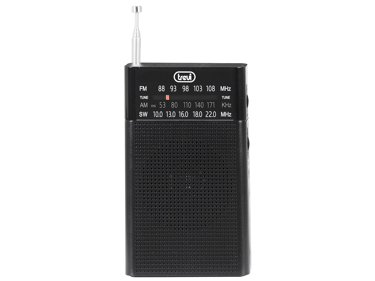 TREVI 0RA7F1500 Radio Portatile AM/FM Nera