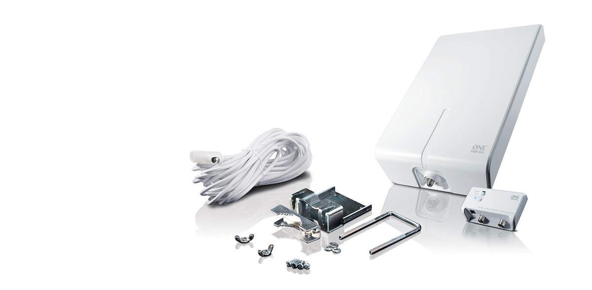 ONE FOR ALL SV9455NEW ANTENNA ESTERNO DVB-T2 52DB FILTRO 5G - immagine 3