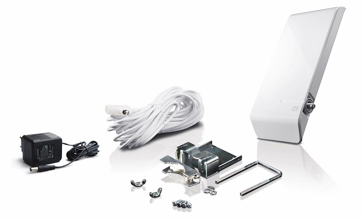 ONE FOR ALL SV9450NEW Antenna Esterno DVB-T2 44dB Filtro 5G - immagine 5