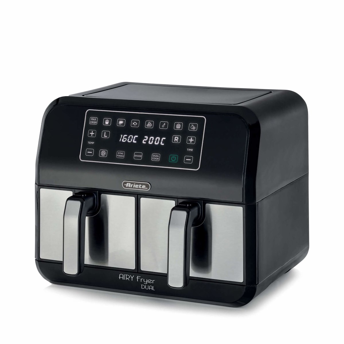 Ariete Airy Fryer Dual Metal Friggitrice ad Aria 1700W 8LT