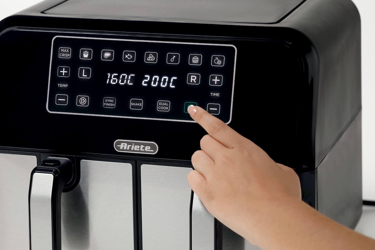 Ariete Airy Fryer Dual Metal Friggitrice ad Aria 1700W 8LT - immagine 5