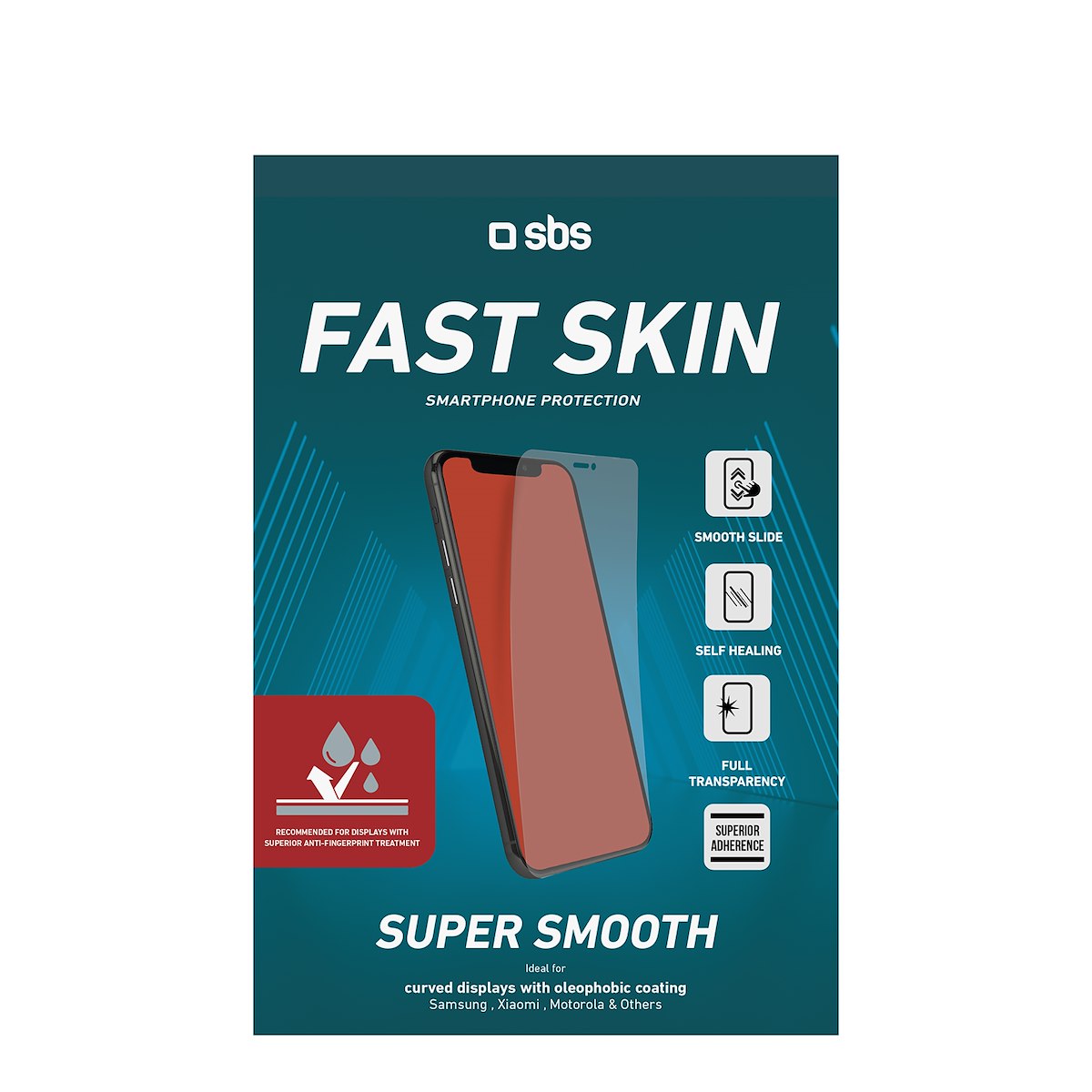 SBS TEFSTSKINSHEETOLEO Pellicola Fast Skin Sheet Super Smooth 20 pz - immagine 2