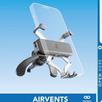 CELLULAR LINE GRAVITYHOLDERVENTK Supporto Auto Gravity Bocchette Nero
