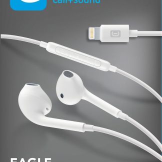 CELLULAR LINE AUEAGLEMFIIPHW Auricolari MFI Eagle iPhone Bianco