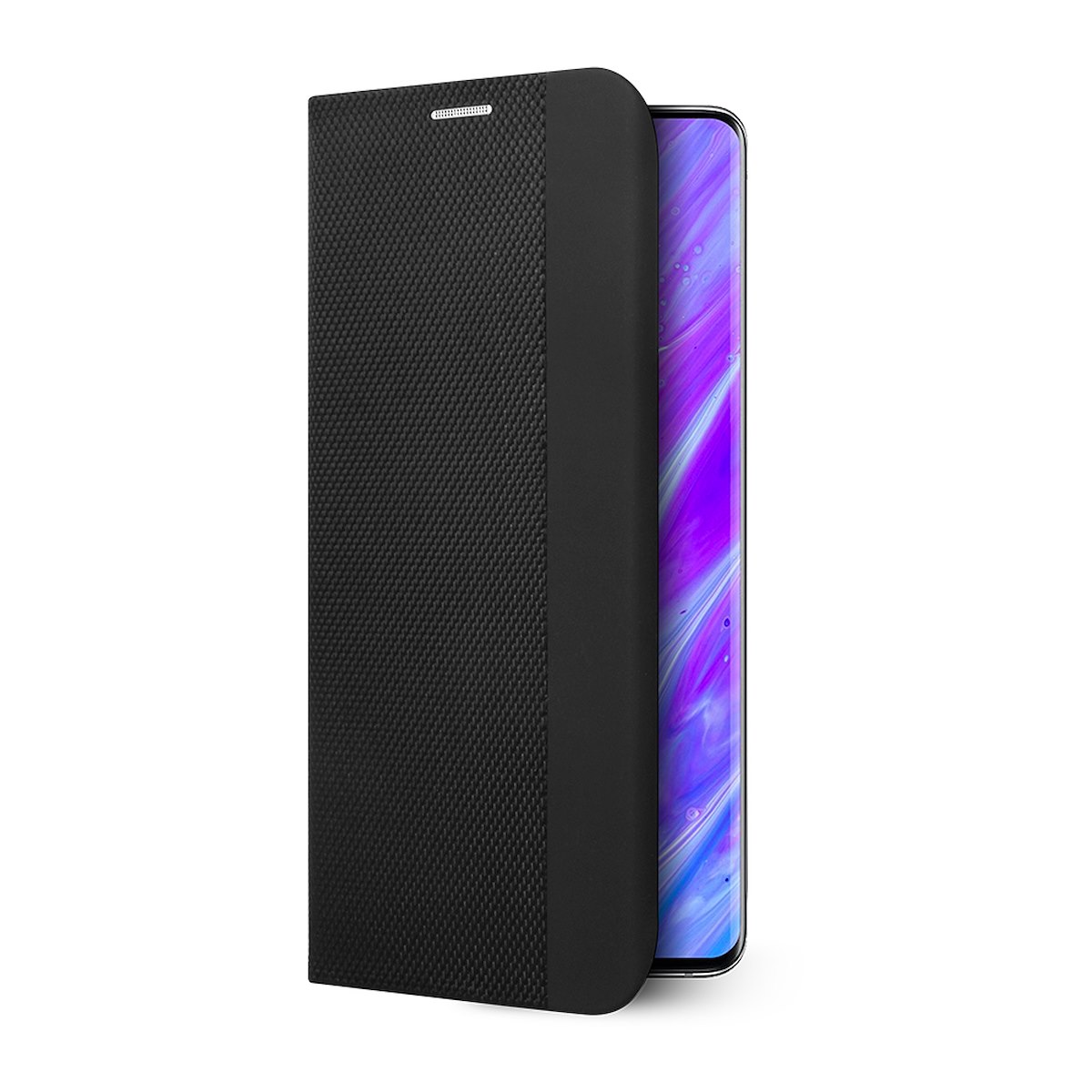 AREA CSTTPUM9116BKK Cover Book Case TPU Mixed Galaxy A23 Nero