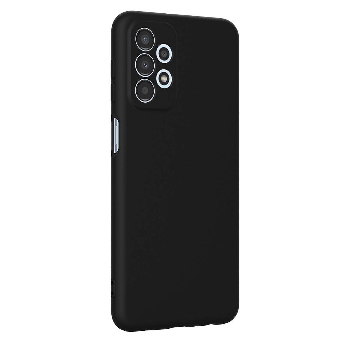 AREA TPUA9116LIQLK Cover TPU Lite Silicone per Galaxy A23, Nero