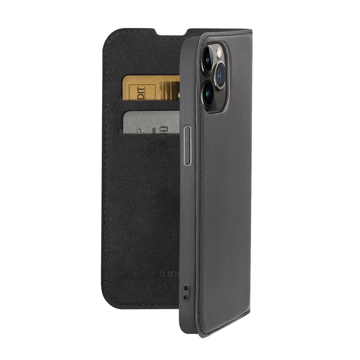 SBS TEBKLITEIP1467PK Cover Wallet Lite iPhone 14 Pro Max Nera - immagine 2