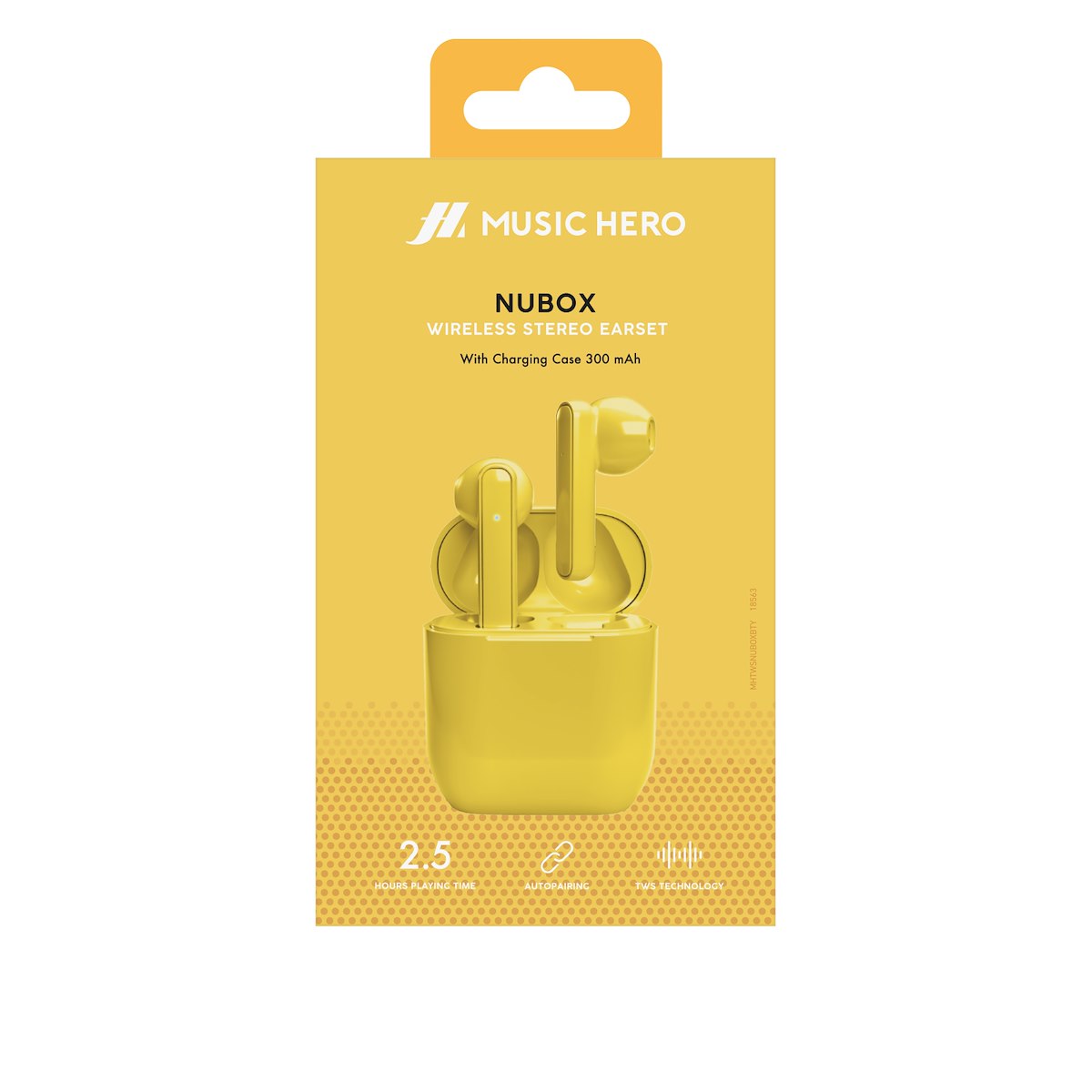 SBS MHTWSNUBOXBTY Auricolari True Wireless Stereo Giallo - immagine 3