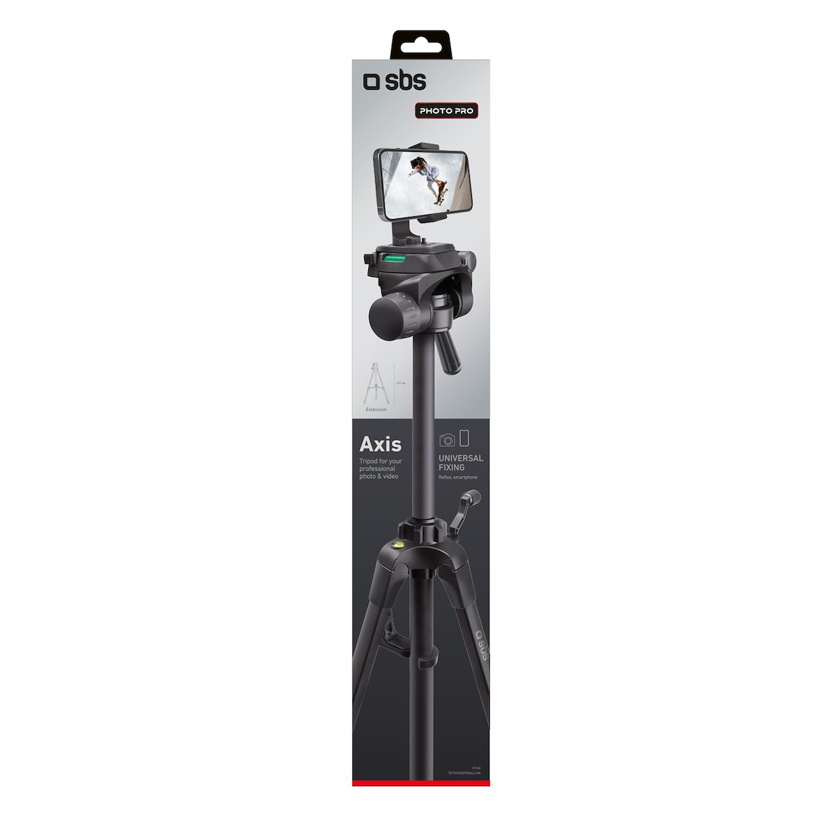 SBS TETRIPODPROALLUM, Treppiede Professionale in Alluminio - immagine 3