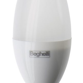 BEGHELLI 58043 Lampada LED Oliva 7W E14 3000K 700LM (4pz)