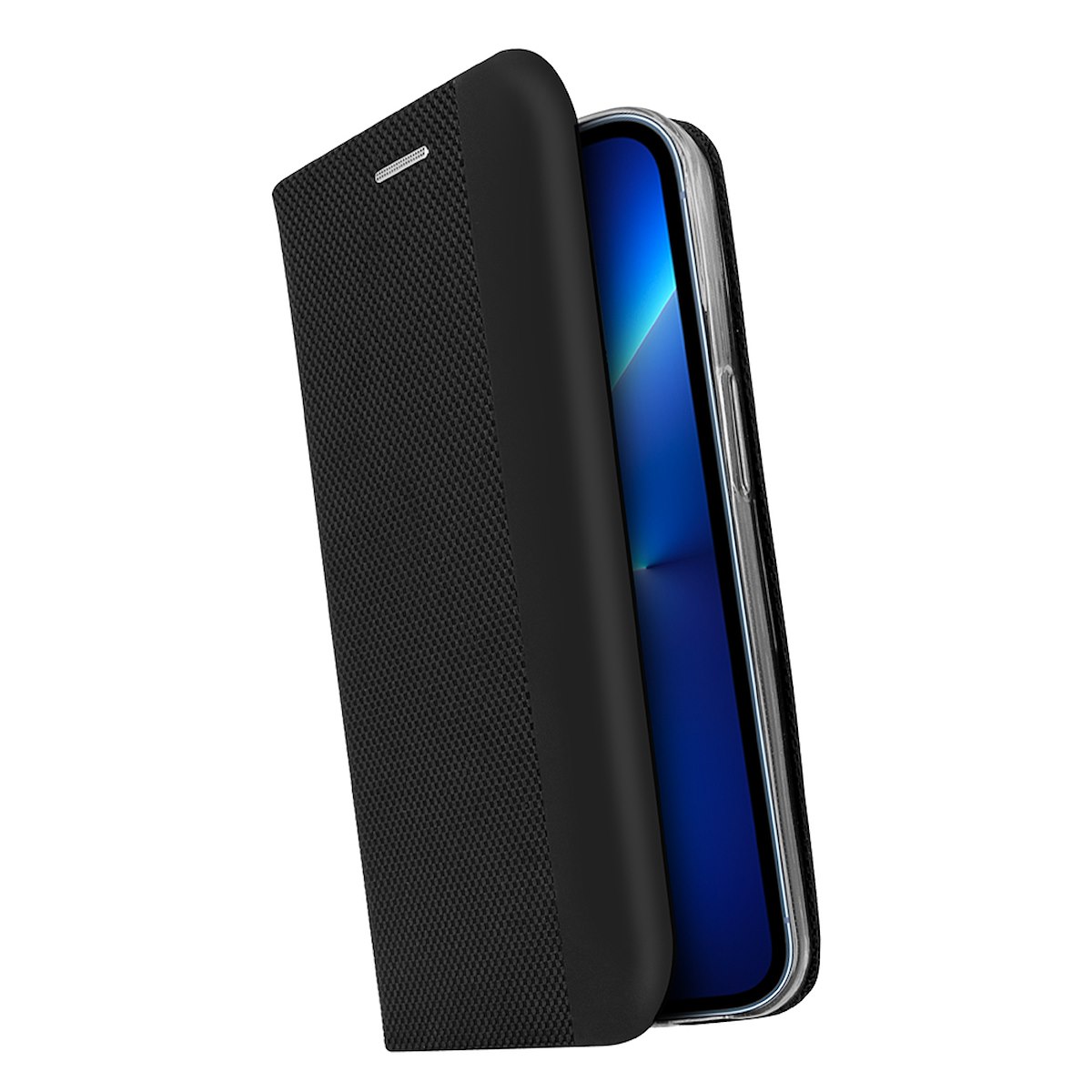 EVA FRUIT BKM7069K Cover Book Case TPU Mixed iPhone 14 Pro Nero - immagine 2