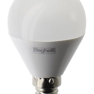 BEGHELLI 58044 LiteLED6, Sfera LED 7W E14 3000K 700lm, 4 pz