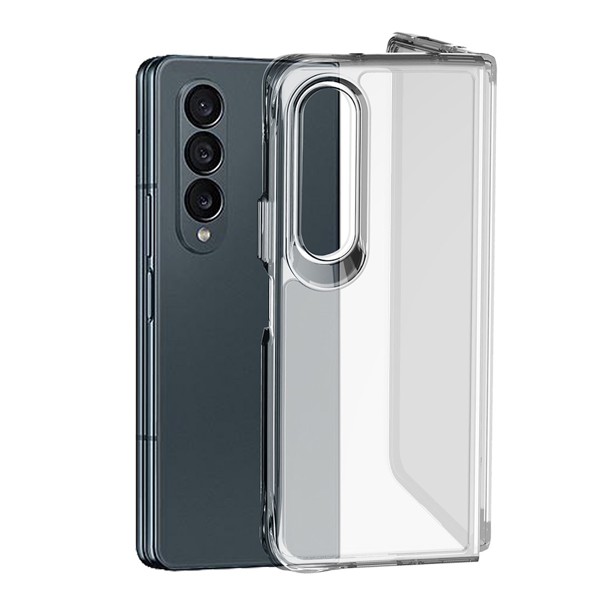 AREA TPUSA9138C Cover Slim PC Clear per Samsung Z Fold 4