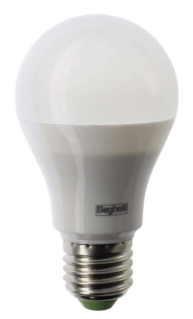 BEGHELLI 58076 Lampada LED Goccia 15W E27 4000K 1500lm