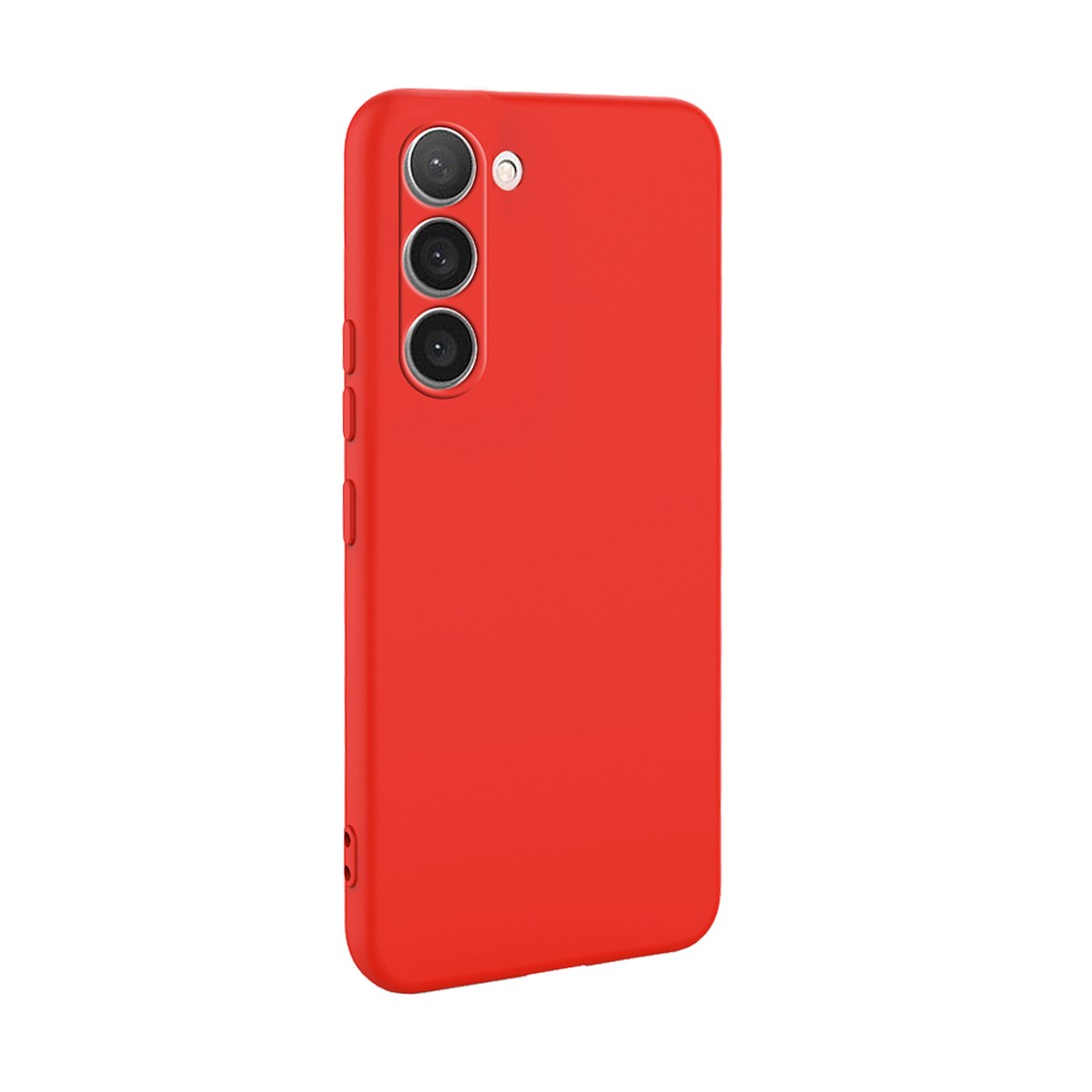 AREA TPUA9141LIQLR Cover TPU Silicone Lite Rossa per Galaxy S23+