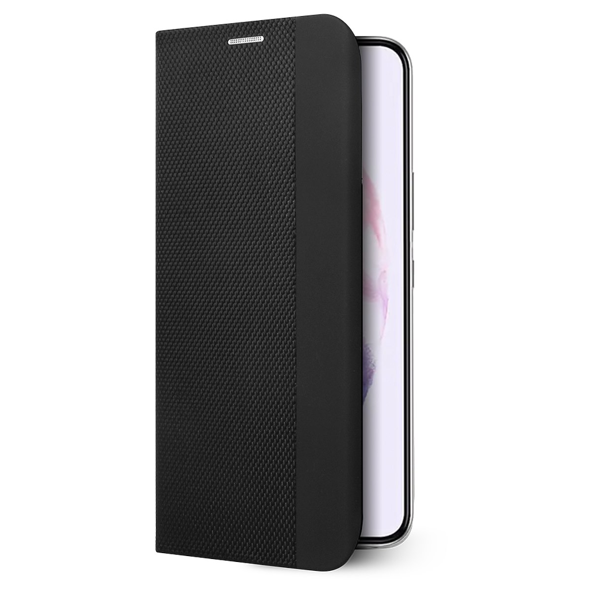 AREA CSTTPUM9141BKK Cover Book Case TPU Mixed Nero Galaxy S23+