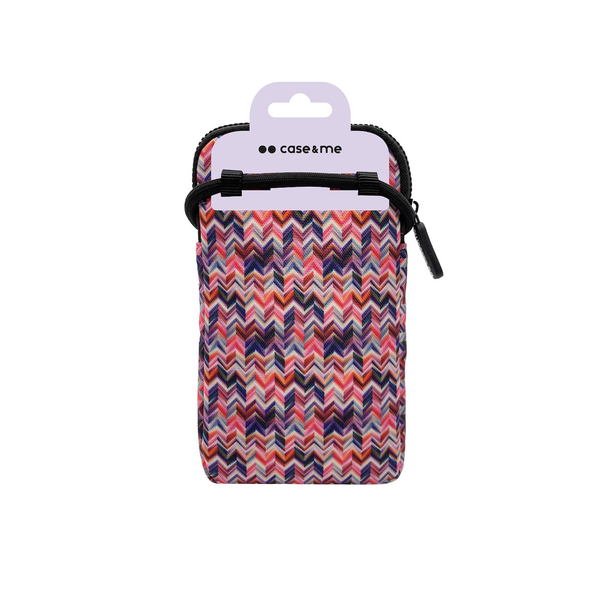 Case Me CMSMARTBAGMP Borsetta Smartphone con Tracolla M Pattern - immagine 3