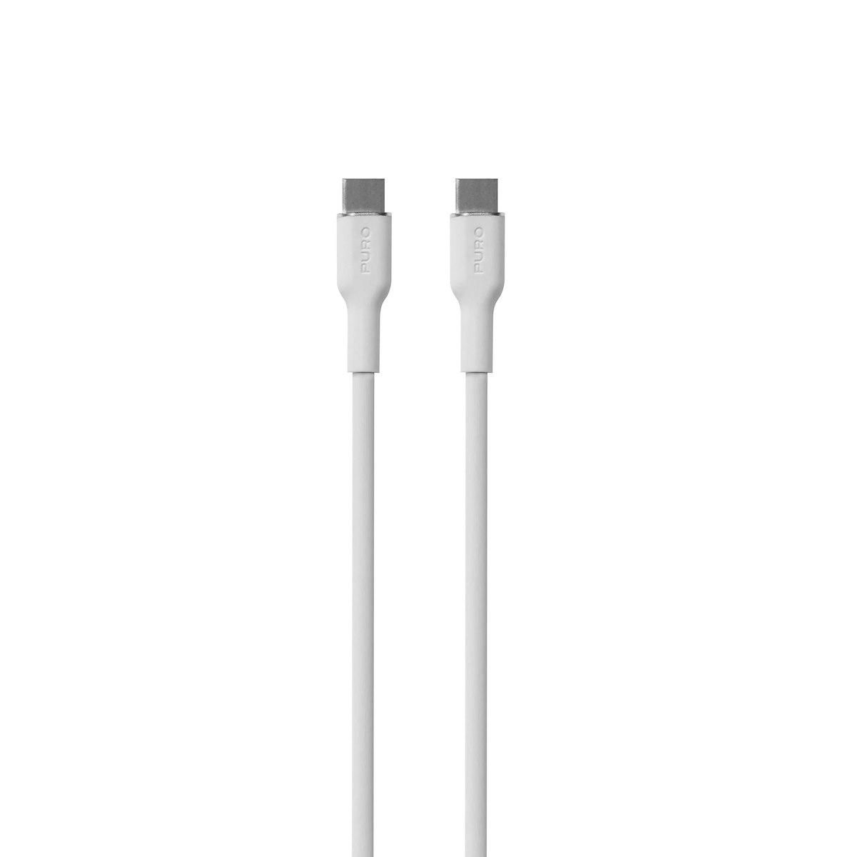 PURO PUUSBCUSBCICONWHI Cavo USB-C - USB-C Soft 1.5m Bianco