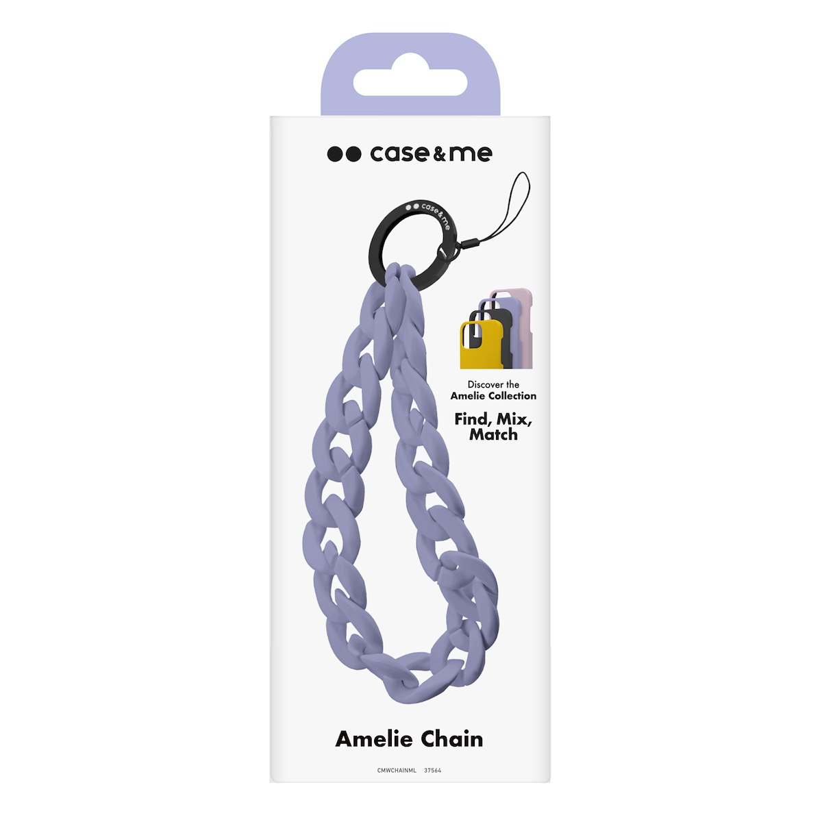 CASE&ME CMWCHAINML Catenella Amelie da polso lavanda - immagine 2