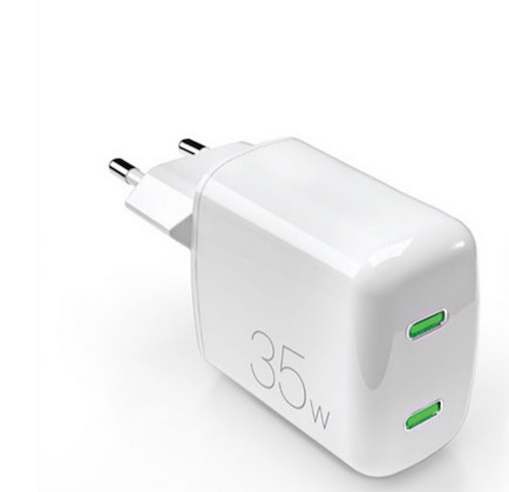 PURO PUFCMTCUSBCC35WGWHI Caricabatterie Rete Universale 35W 2xUSB-C