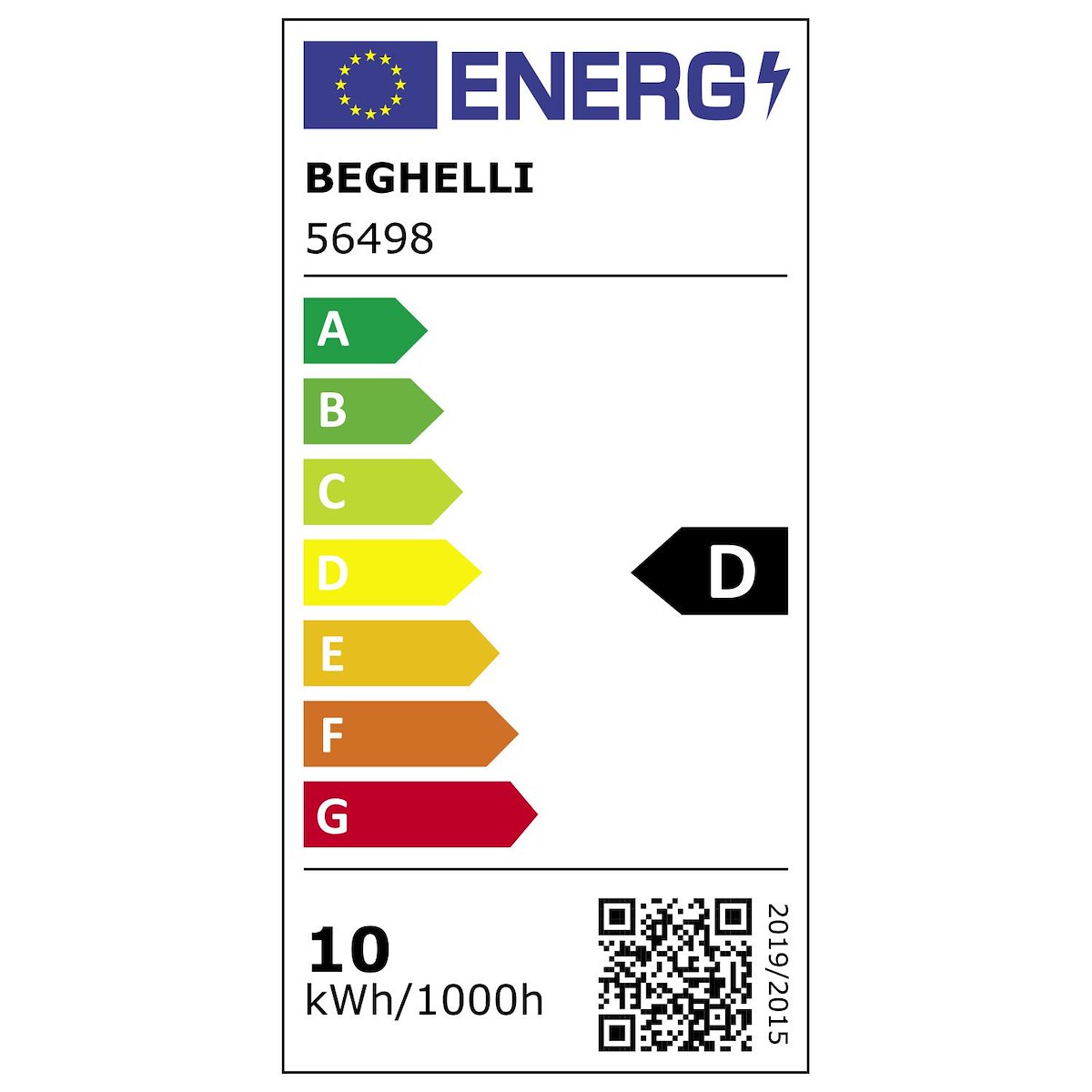 BEGHELLI 56497 Lampada LED Zafiro R7S 118mm 10W 3000K 1350lm - immagine 3