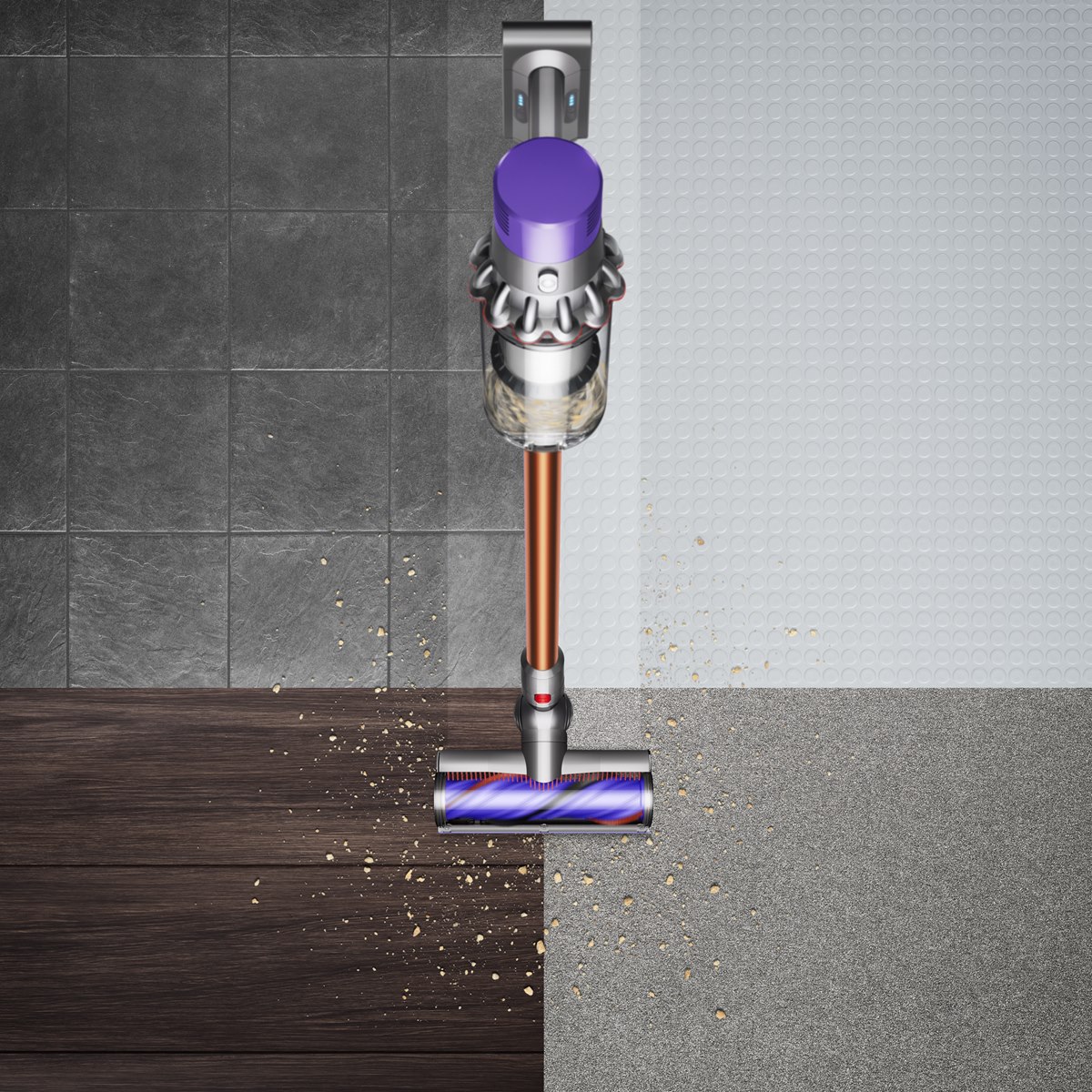 DYSON V10ABSOLUTENEW2 Scopa ricaricabile, 0.76L, 14 cicloni, 5 accessori - immagine 2