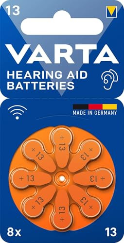 VARTA 24606101418 Batteria Apparecchi Acustici Taglia 13 Blister 8 Pezzi