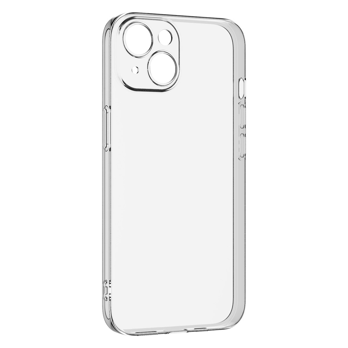 EVA FRUIT TPU7079YC Cover TPU Slim Anti-Ingiallimento Clear per iPhone 15 Plus
