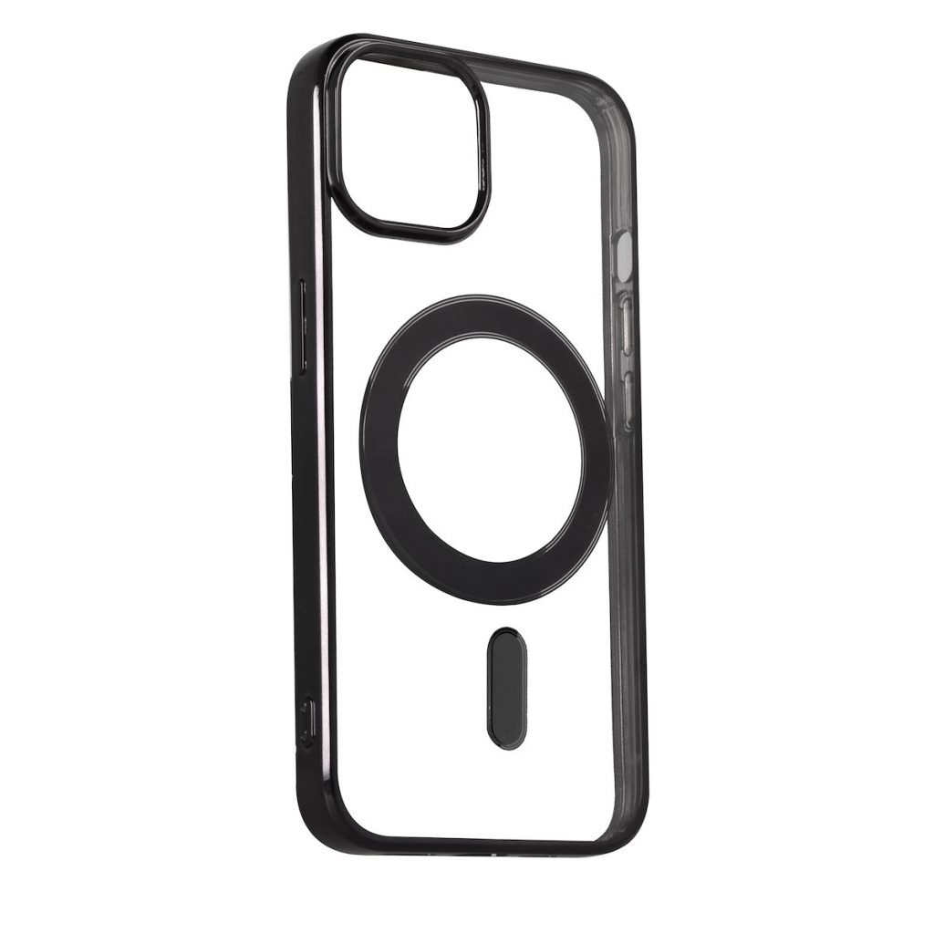 EVA FRUIT TPU7079COLMK Cover TPU Nera Magsafe per iPhone 15 Plus