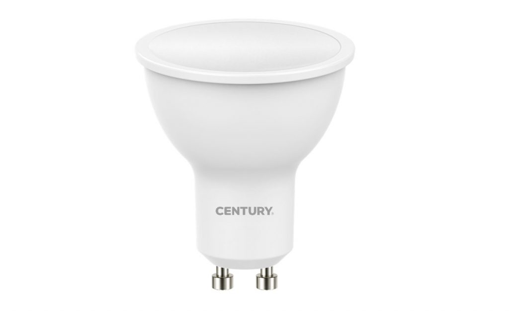 CENTURY K2T7LED071040, lampada LED spot GU10 7W 4000K 600LM