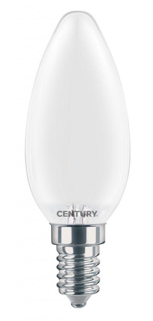 CENTURY INSM1041460 LED Incanto Satèn Candela 4W E14 6500K 470LM
