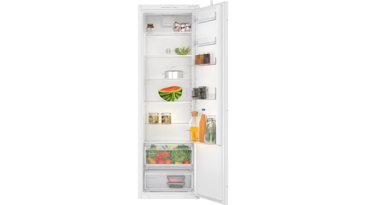 BOSCH KIR81NSE0 Frigorifero Incasso 1 Porta 310L H177.5cm E Vent Trai