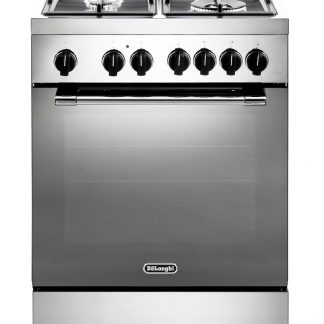 DE LONGHI GEMMA66ML Cucina 60cm 4F Gas Ghisa Forno Elettrico Multifunzione Inox