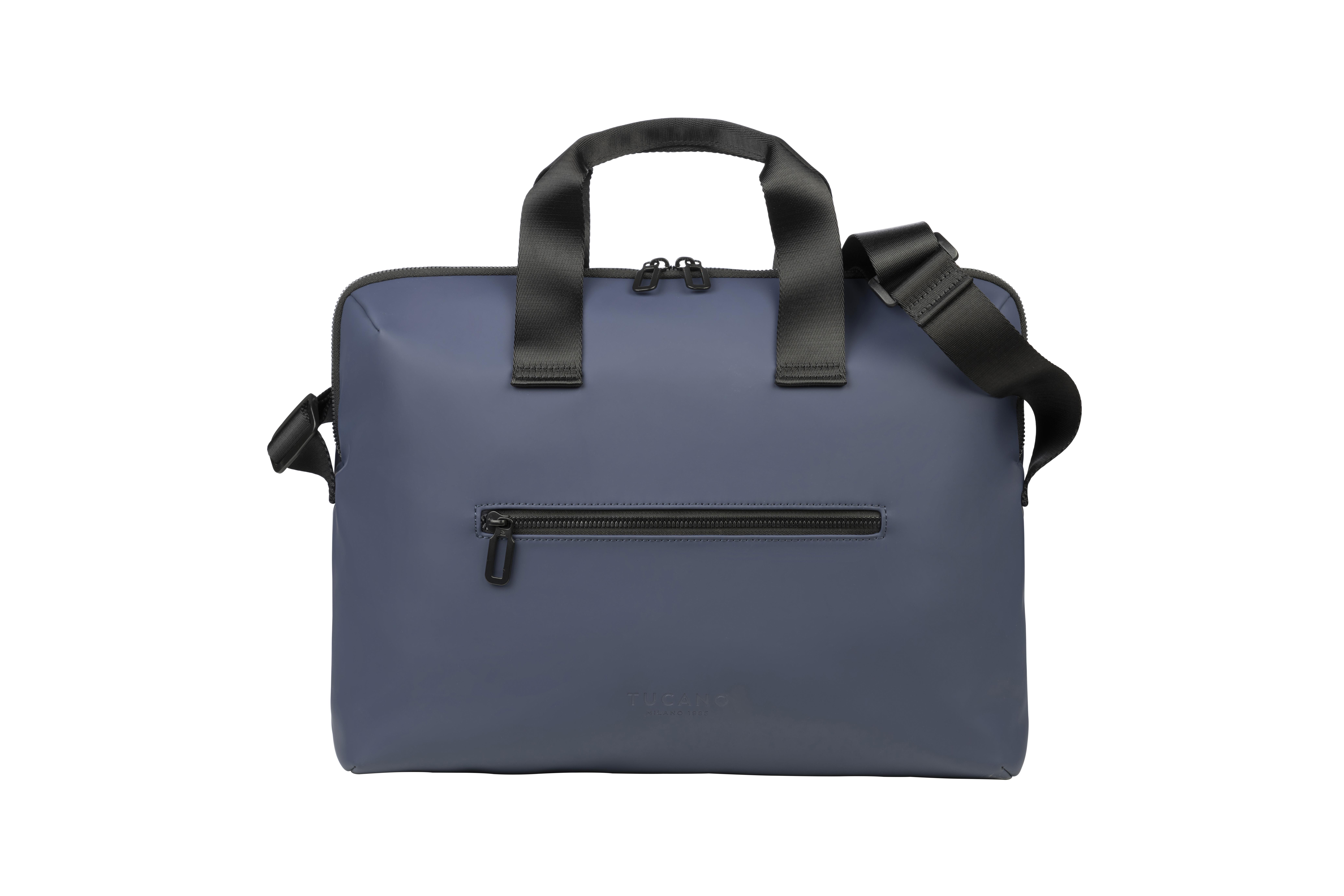 TUCANO BSGOM1516B BORSA GOMMO SUPERSLIM 15.6 BLU BORSE NB