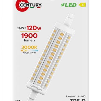 CENTURY TR1411830BL Lampada LED 14W R7S 3000K 1900LM IP20