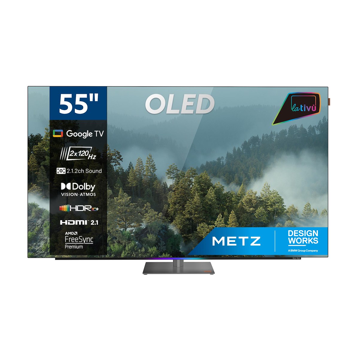 Metz 55MOD9500Z Smart TV OLED 55 Pollici 4K UHD Google TV