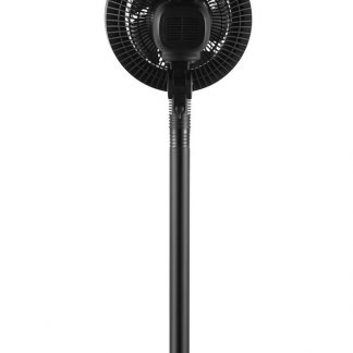 MIDEA MFS18200APK Ventilatore a Piantana 3 Velocità, 3 Pale, Oscillazione, Nero