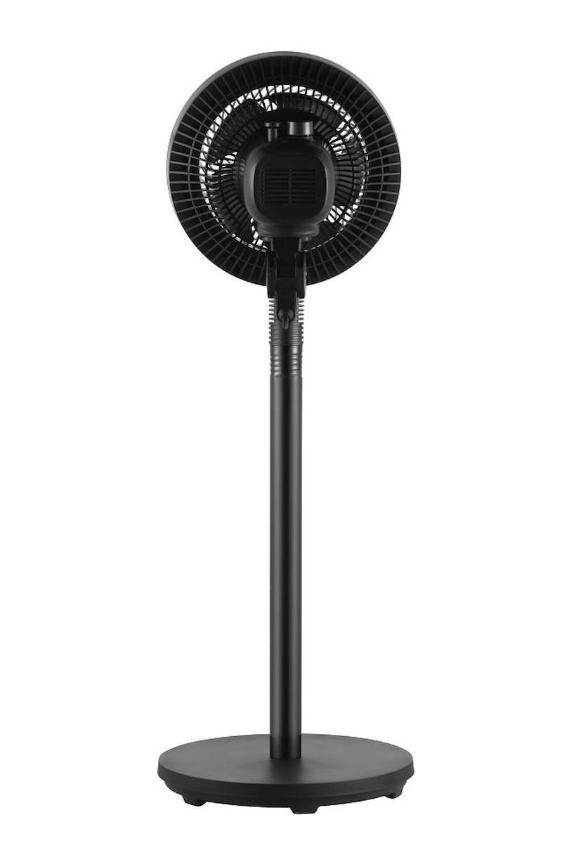 MIDEA MFS18200APK Ventilatore a Piantana 3 Velocità, 3 Pale, Oscillazione, Nero