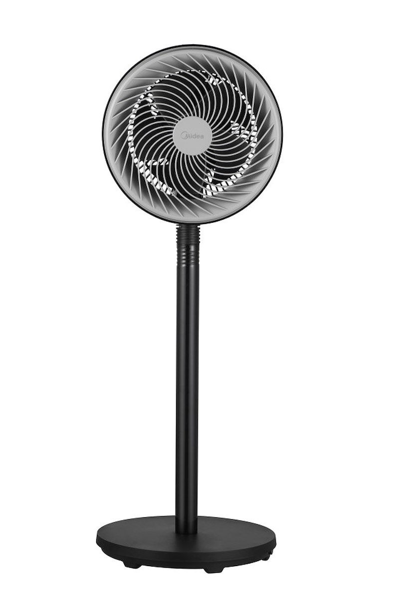 MIDEA MFS18200APK Ventilatore a Piantana 3 Velocità, 3 Pale, Oscillazione, Nero - immagine 2
