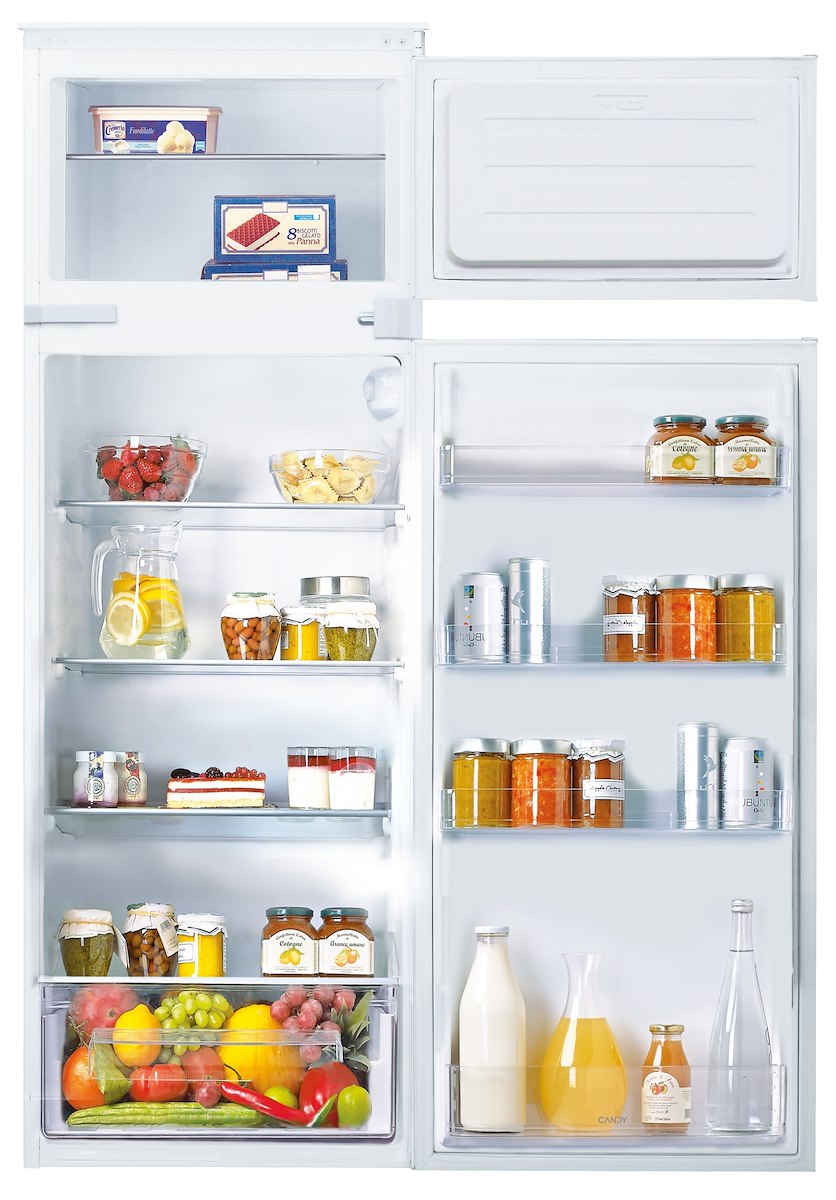 CANDY CTM516EW Frigo 2 porte incasso 242L H158cm E statico
