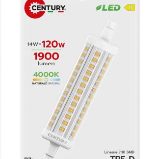CENTURY TR1411840BL Lampada LED Lineare 14W R7S 4000K 1900LM