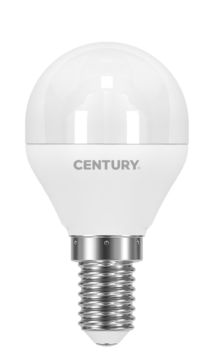 CENTURY HR80H1G061430 Lampada LED Sfera 6W E14 3000K 490LM