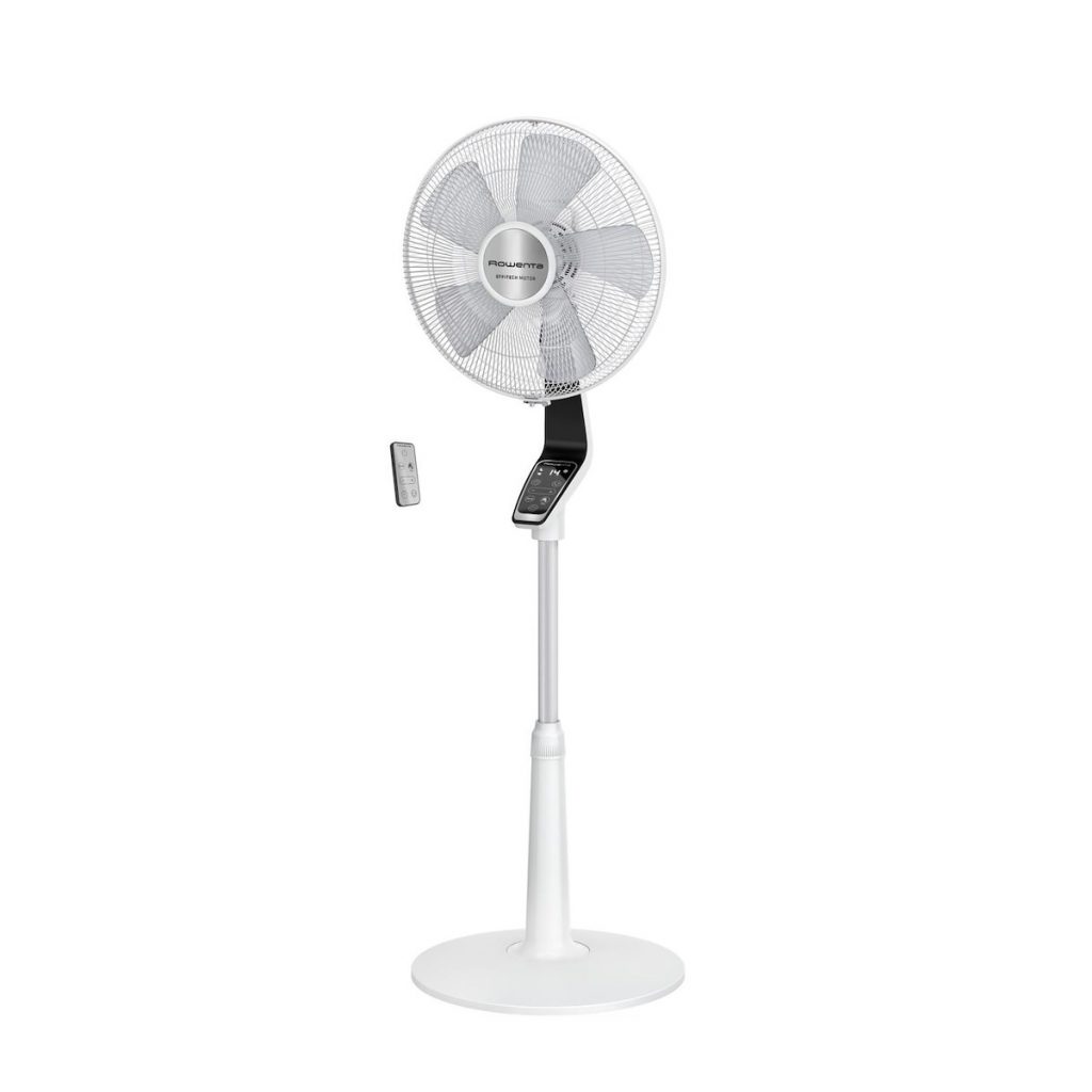 ROWENTA VU5690 Ventilatore a Piantana Turbo Silence Extreme 32W 14Vel D.40cm