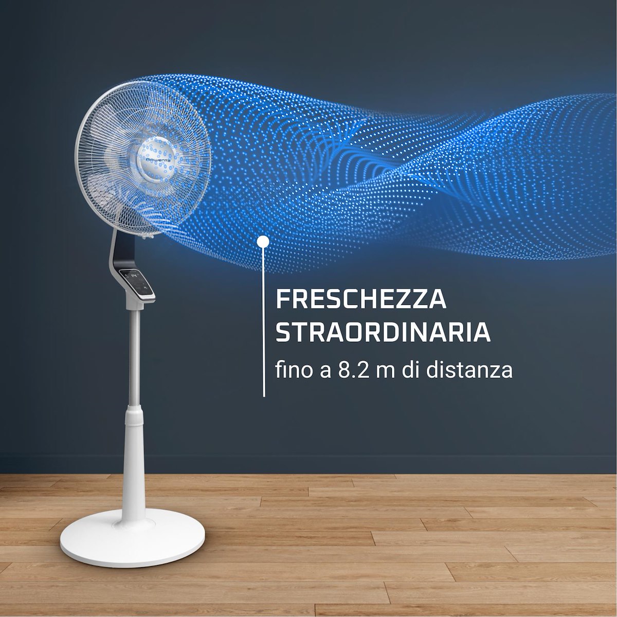 ROWENTA VU5690 Ventilatore a Piantana Turbo Silence Extreme 32W 14Vel D.40cm - immagine 2