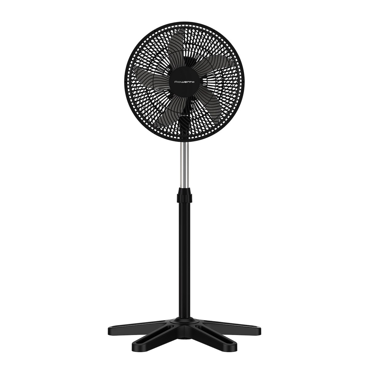 ROWENTA VU3110 Ventilatore Piantana Turbo Essential Nero 40CM 45W