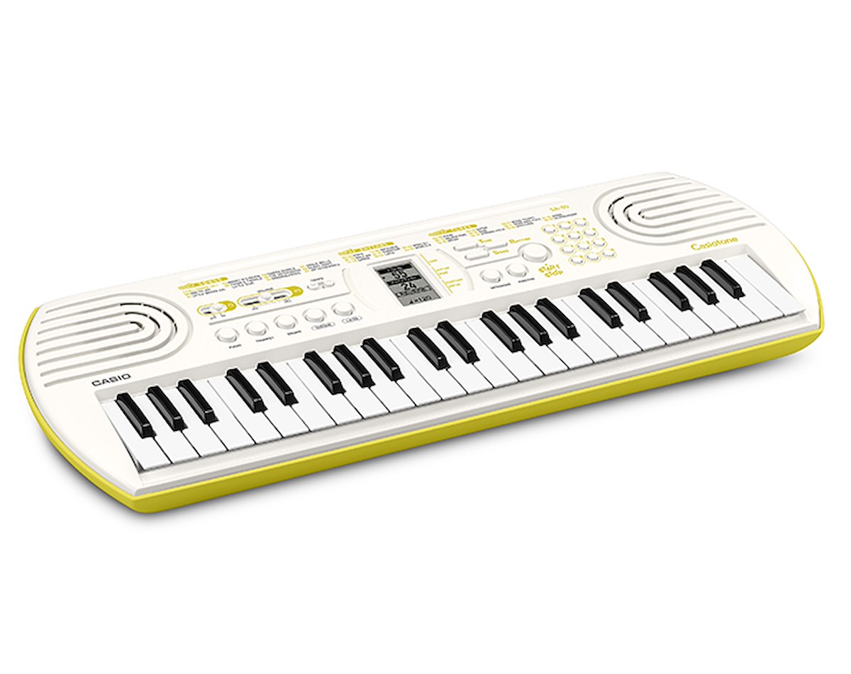 CASIO SA80 Tastiera Musicale 44 Tasti, 100 Timbri, 50 Ritmi, Bianca - immagine 2