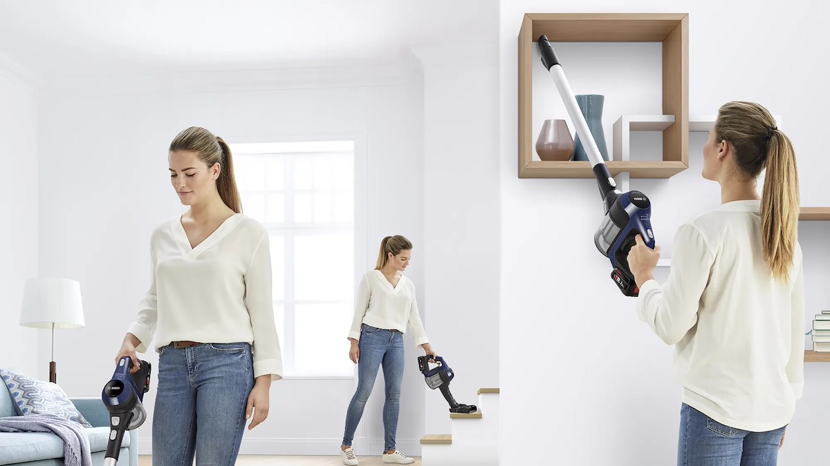 BOSCH BCS611P4A Scopa Elettrica Ricaricabile Senza Sacco Unlimited Blu - immagine 2