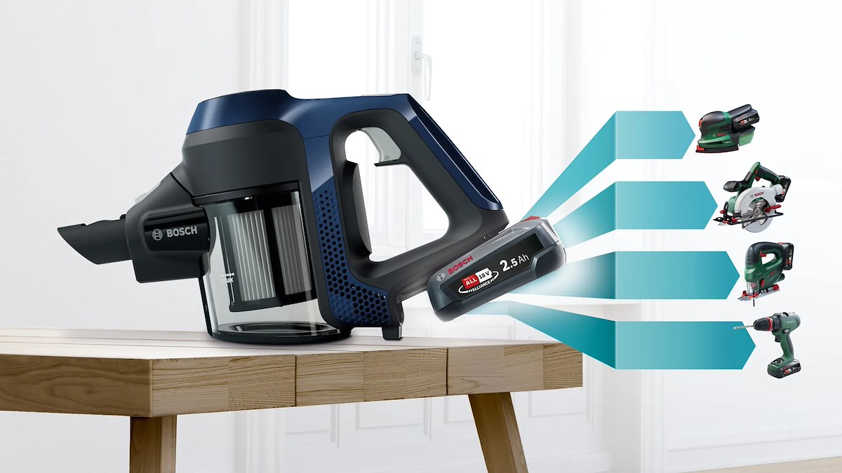 BOSCH BCS611P4A Scopa Elettrica Ricaricabile Senza Sacco Unlimited Blu - immagine 4