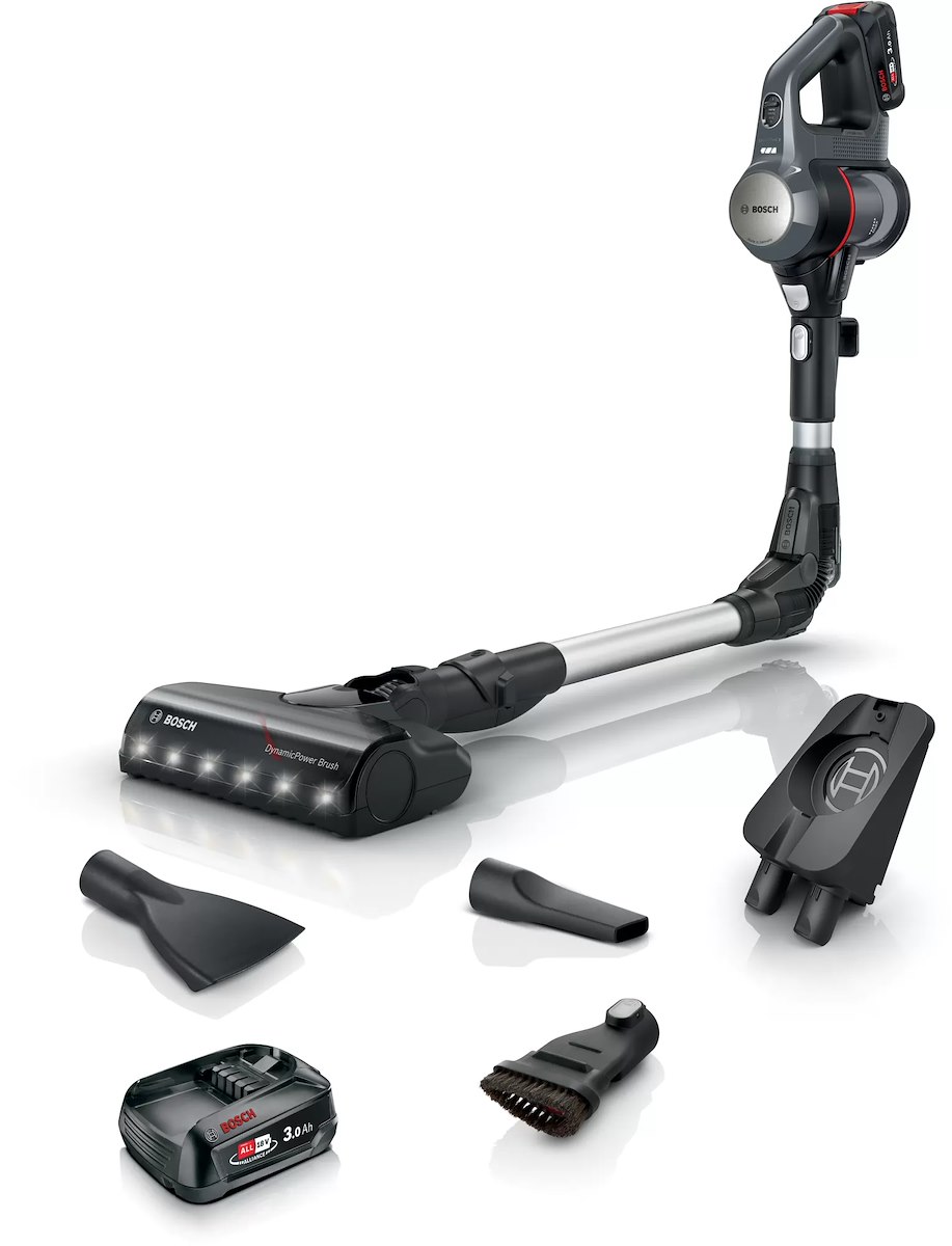 BOSCH BBS712A Scopa Elettrica Ricaricabile Senza Sacco Unlimited 7 Graphite