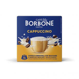 Caffe Borbone Cappuccione Confezione 16 Capsule Compatibile Dolce Gusto